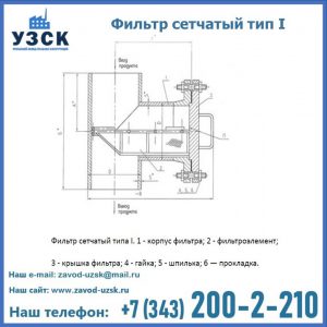 Фильтр сетчатый ФС по Т-ММ-11-2003 в Тольятти