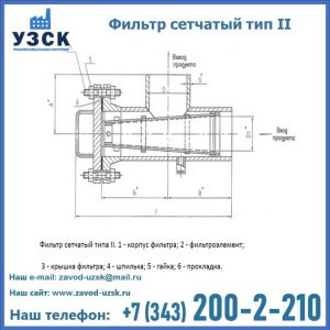 Фильтр сетчатый ФС по Т-ММ-11-2003 в Тольятти