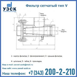 Фильтр сетчатый ФС по Т-ММ-11-2003 в Тольятти