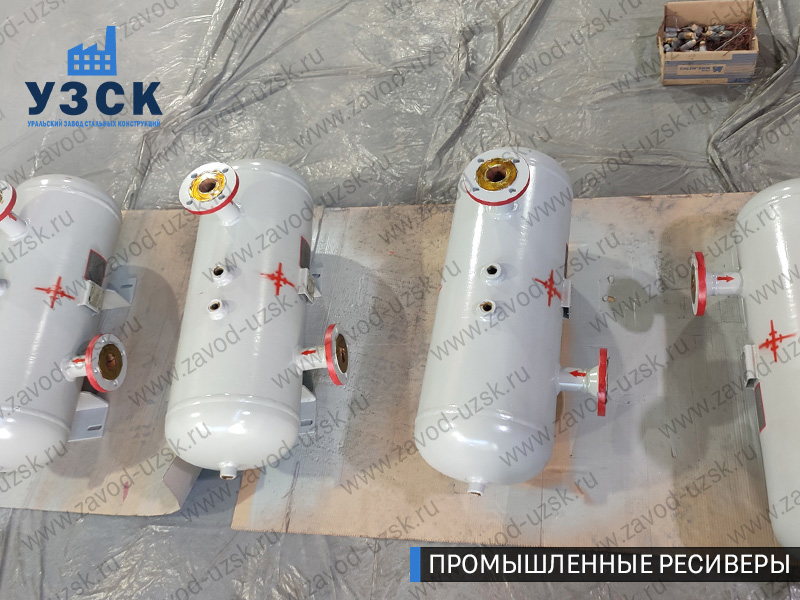 фотография емкостных ресиверов газа Тольятти